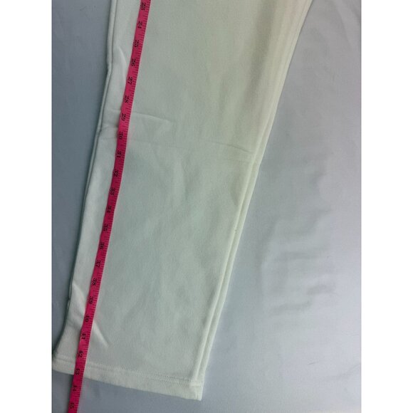 NWT ED HARDY IVORY FLAME SKULL WIDE LEG SWEATPANTS WOMENS SIZE XL - Picture 13 of 15